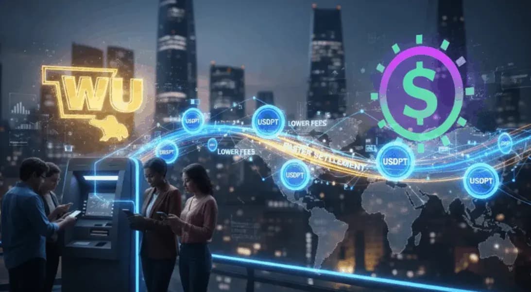 Western Union y Solana lanzan la moneda estable USDPT