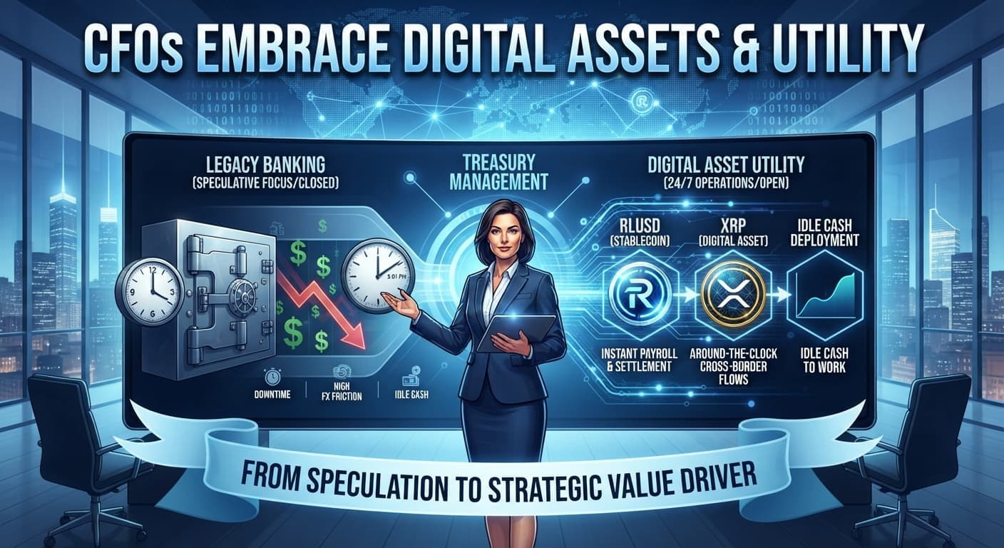 CFOs Embrace Digital Assets & Utility