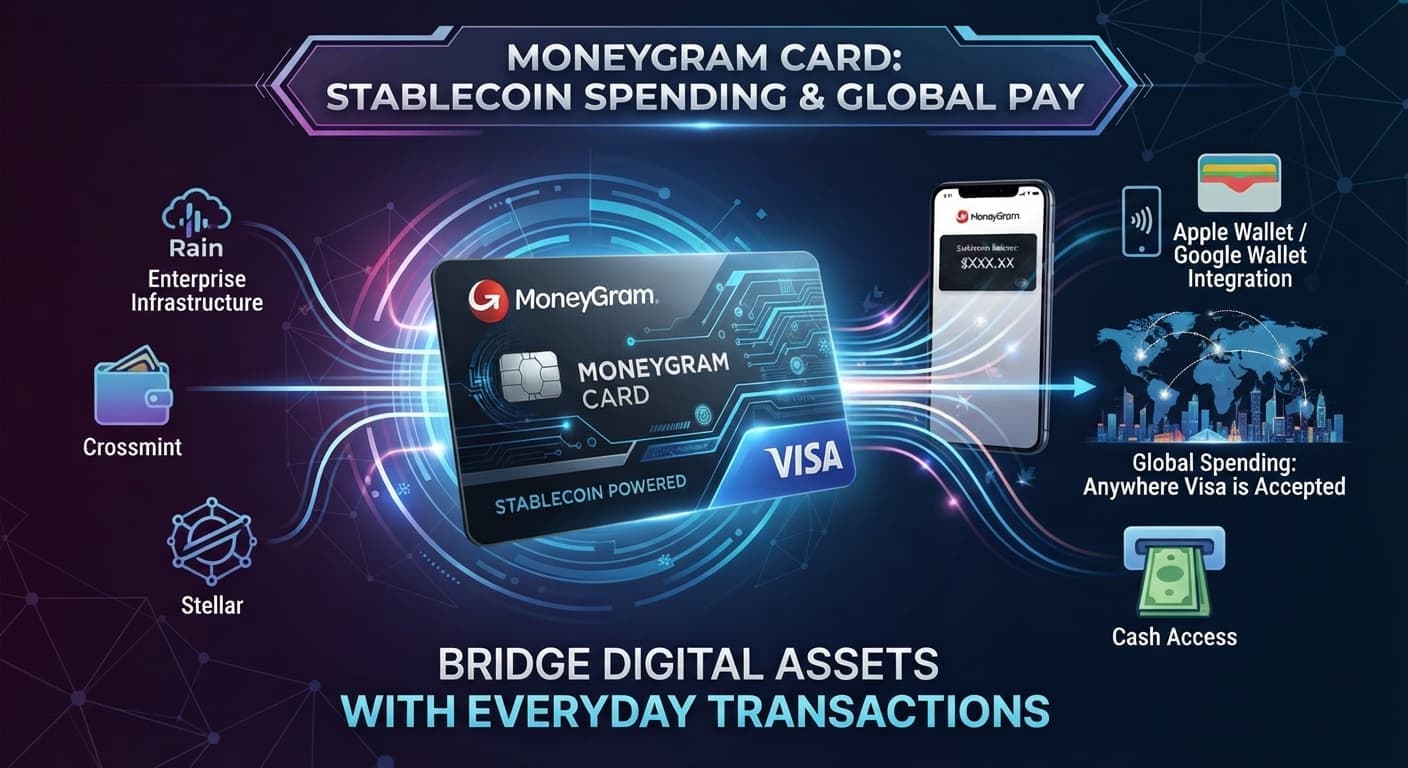 MoneyGram Card: Pagos con Stablecoins y Globales